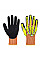 A727 Orange DX VHR Impact Glove