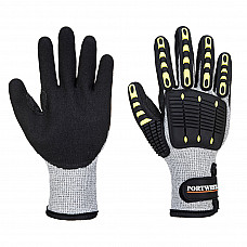 A729 Grey/Black Anti Impact Cut Resistant Thermal Glove