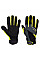 A774 Black/Yellow DX4 LR Cut Glove