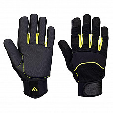 A791 Black Mechanics Anti-Vibration Glove