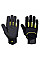 A791 Black Mechanics Anti-Vibration Glove