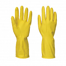 A800 Yellow Household Latex Glove (240 Pairs)