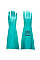 A813 Green Extended Length Nitrile Gauntlet