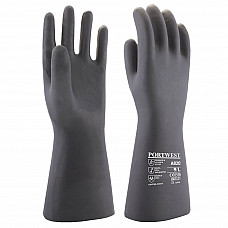 A820 Black Neoprene Chemical Gauntlet