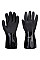 A882 Black ESD PVC Chemical Gauntlet