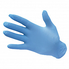 A925 Blue Powder Free Nitrile Disposable Glove (Pk100)