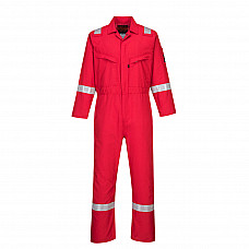 AF73 Red Araflame Silver Coverall