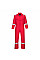 AF73 Red Araflame Silver Coverall