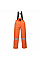 AF83 Orange Araflame Insulated Winter Salopettes