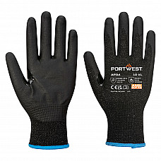 AP34 Black LR15 Nitrile Foam Touchscreen Glove (Pk12)