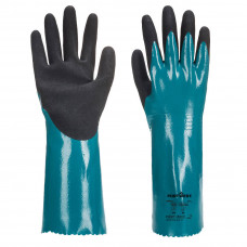 AP60 Blue/Black Sandy Grip Lite Gauntlet