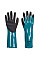 AP60 Blue/Black Sandy Grip Lite Gauntlet