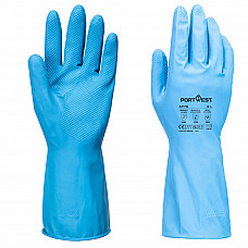 AP76 Blue FD Chemical B Latex Light Gauntlet (Pk12)