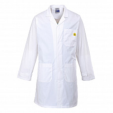 AS10 White Anti-Static ESD Coat