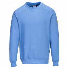 AS24 Hamilton Blue Anti-Static ESD Sweatshirt