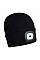 B029 Black Beanie USB Rechargeable LED Head Light