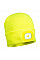 B029 Yellow Beanie USB Rechargeable LED Head Light