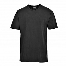 B120 Black Thermal T-Shirt Short Sleeve