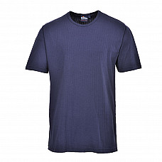 B120 Navy Thermal T-Shirt Short Sleeve