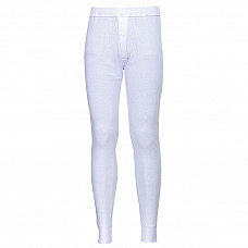 B121 White Thermal Trousers