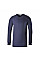 B123 Navy Thermal T-Shirt Long Sleeve