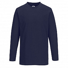 B196 Navy Long Sleeve T-Shirt