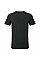 B197 Black V-Neck Cotton T-Shirt