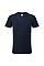 B197 Navy V-Neck Cotton T-Shirt