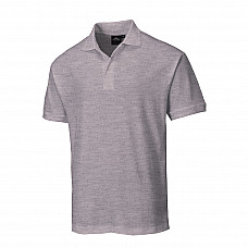 B210 Heather Grey Naples Polo-shirt