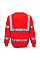 B303 Red Hi-Vis Sweatshirt