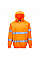 B304 Orange Hi-Vis Hoodie