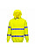 B304 Yellow Hi-Vis Hoodie