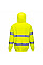 B304 Yellow Hi-Vis Hoodie