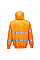 B305 Orange Hi-Vis Zipped Hoodie