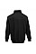 B309 Black Sorrento Zip Neck Sweatshirt