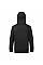 B312 Black Zipped Hoodie