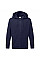 B312 Navy Zipped Hoodie