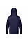 B312 Navy Zipped Hoodie