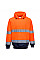 B316 Orange/Navy Hi-Vis Contrast Hoodie