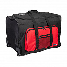 B907 Black Multi-Pocket Trolley Bag