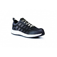 BLACK/WHITE MESH SAFETY TRAINER SB SRC