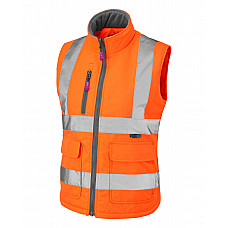 SANDYMERE ISO 20471 Cl 1 Women's Bodywarmer HV ORANGE