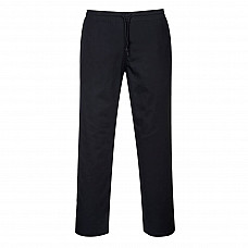 C070 Black Drawstring Trousers