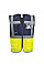 C276 Yellow/Navy Paris Hi-Vis Contrast Executive Vest