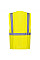 C357 Yellow Hi-Vis Tablet Pocket Executive Vest