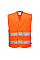 C374 Orange Hi-Vis Mesh Two Band Vest