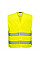 C374 Yellow Hi-Vis Mesh Two Band Vest