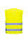 C374 Yellow Hi-Vis Mesh Two Band Vest