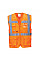 C376 Orange Athens Hi-Vis Mesh Executive Vest