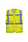 C376 Yellow Athens Hi-Vis Mesh Executive Vest